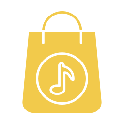 Music store app icon