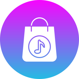 aplicativo de loja de música Ícone