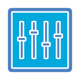 equalizador Ícone
