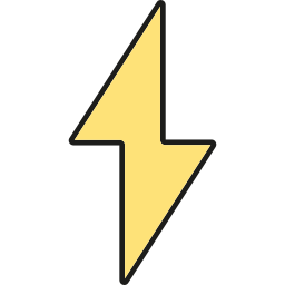 Lightning bolt icon