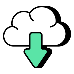 cloud-download icon