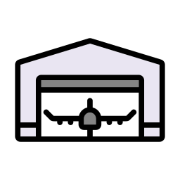 hangar Icône