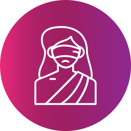 Lady justice icon