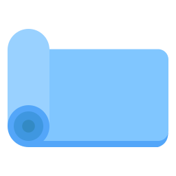 Yoga mat icon