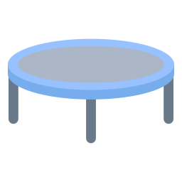 trampolín icono