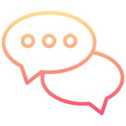 Chat bubbles icon