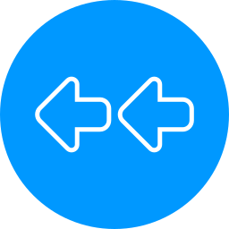 Left arrows icon