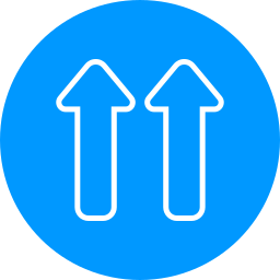 Up arrows icon