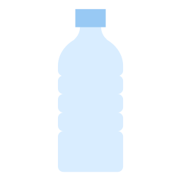 bouteille en plastique Icône