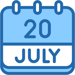 Monthly calendar icon