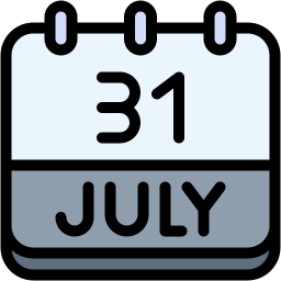 Monthly calendar icon