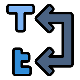 lettertypegrootte icoon
