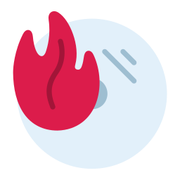 Burn disc icon