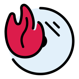 Burn disc icon