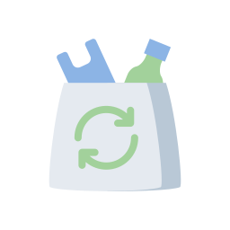 plastieken zak icoon