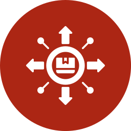 verteilung icon