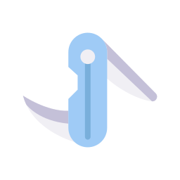 couteau de poche Icône