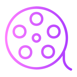 Film reel icon