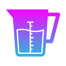 Measuring cup icon