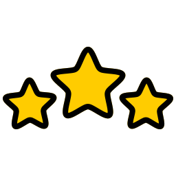 clasificación de estrellas icono