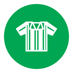 Referee jersey icon