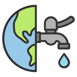 journée mondiale de l'eau Icône