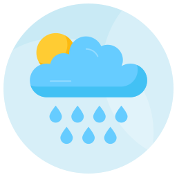 clima lluvioso icono