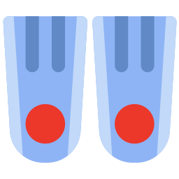 Diving fins icon