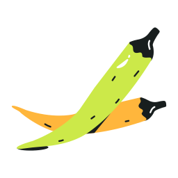 okra sticker