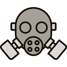 Gas mask icon