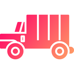 Military truck icon