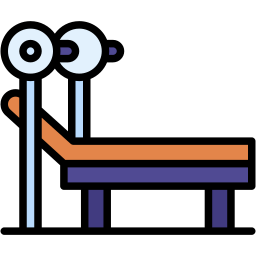 Bench press icon