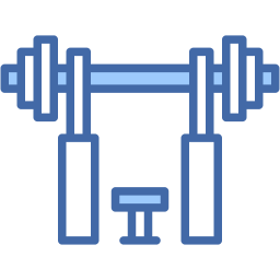 Bench press icon