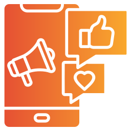 소셜 미디어 마케팅 icon