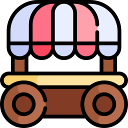 Food stall icon