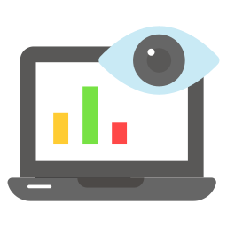 Data monitoring icon