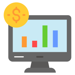 Financial report icon