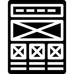 Mockup design icon