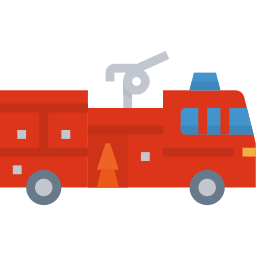 camión de bomberos icono