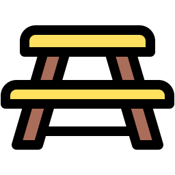 Походный стол иконка