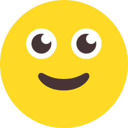 Smiling face icon