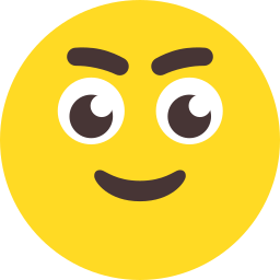 Happy face icon