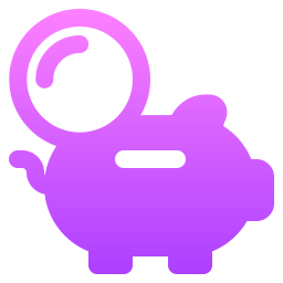 Piggy bank icon