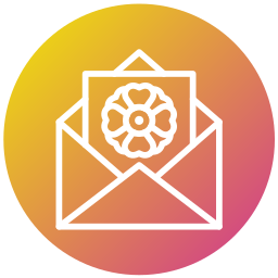 Greeting card icon