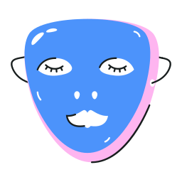 mascarilla sticker