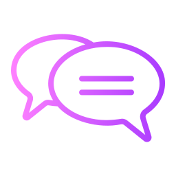 Speech bubble icon