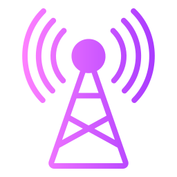 Radio antenna icon