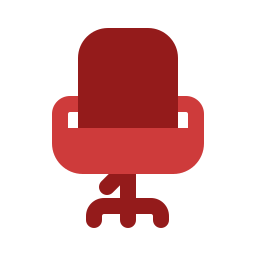 chaise de directeur Icône