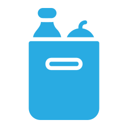 Grocery bag icon