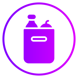 Grocery bag icon